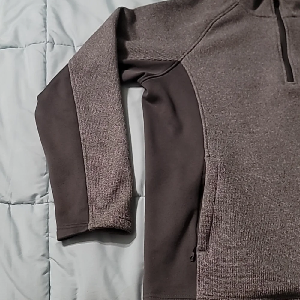 Spyder Boundless 1/4‎ Zip Pullover Grey Jacket Men's L NWOT Condition